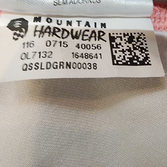 Mountain Hardwear Tank Top XL Mighty Activa Pink Printed Racerback w/ Shelf Bra - Picture 7 of 7